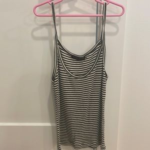 Black and white brandy Melville tank top